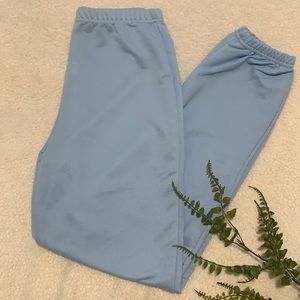 PrettyLittleThing Baby Blue Joggers - Brand New - Size 4